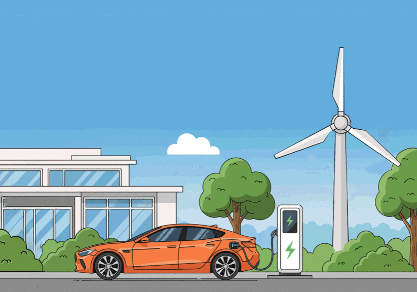 Illustration of EV